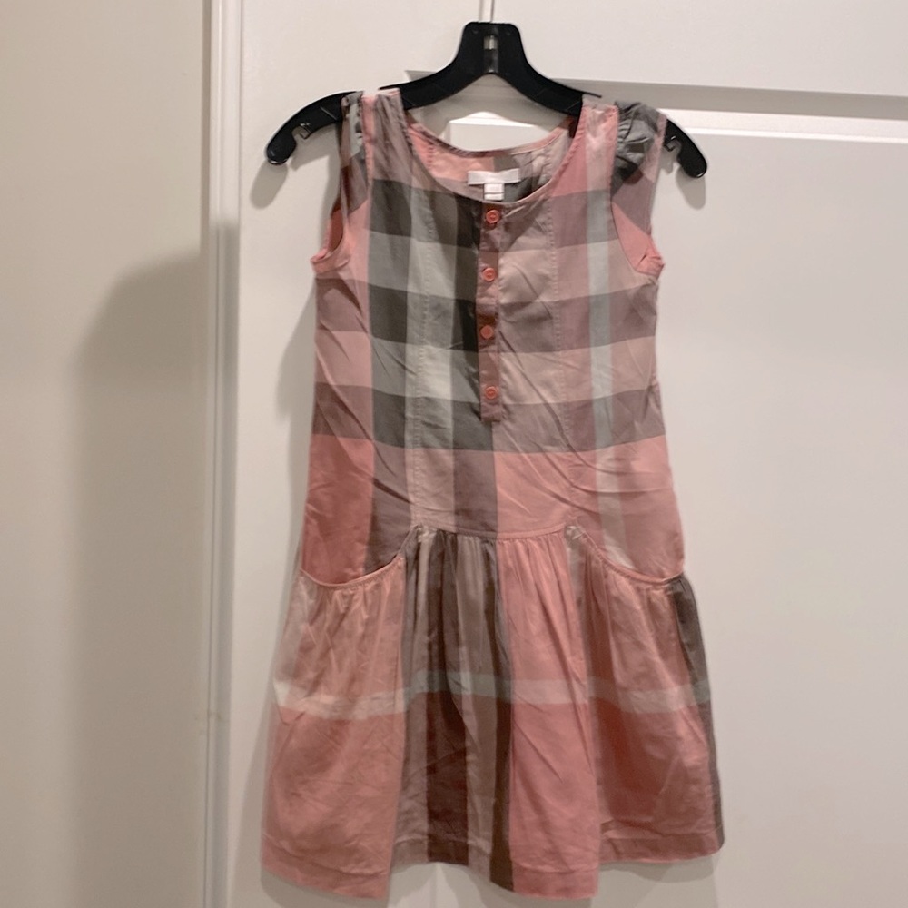 Burberry dress.